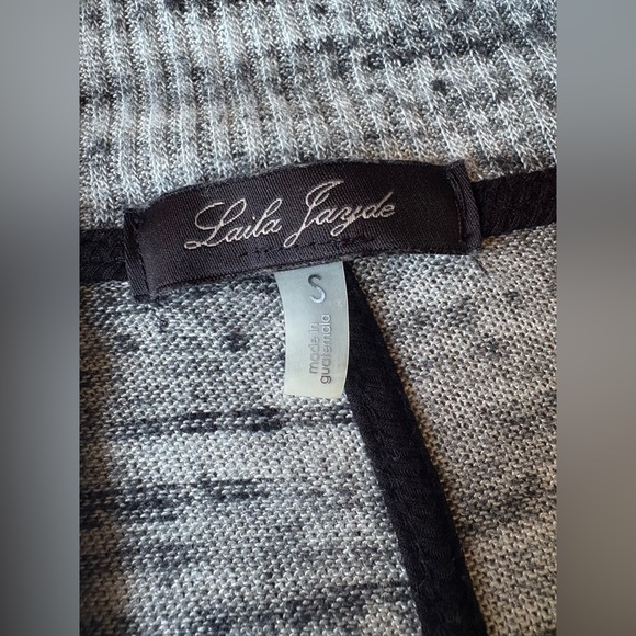 Laila Jayde Long Gray Cardigan Small - Picture 3 of 8